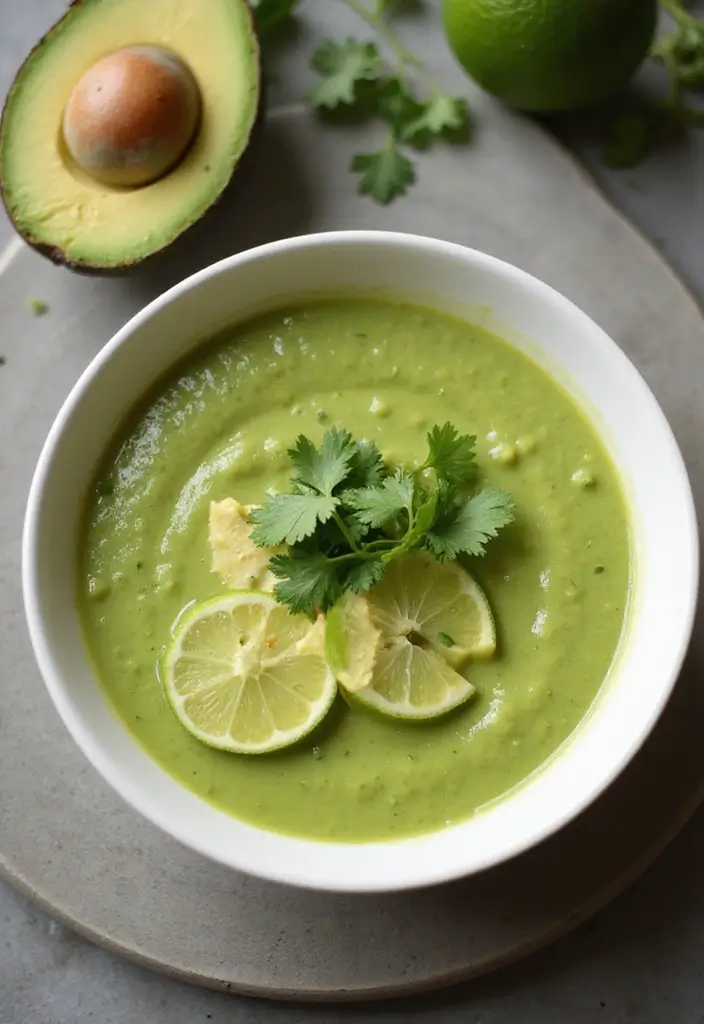 30 Best Soup Recipes Everyone Should Try Once - 22. Creamy Avocado Soup