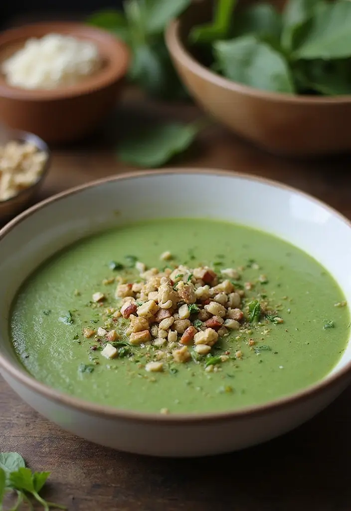 30 Best Soup Recipes Everyone Should Try Once - 29. Creamy Spinach Soup