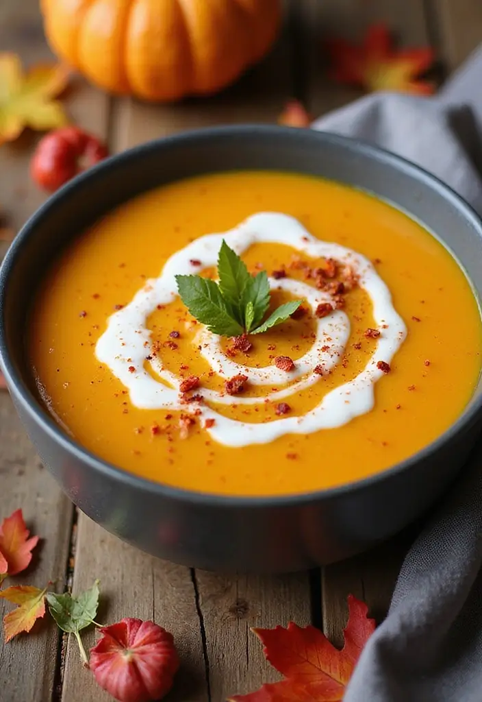 30 Best Soup Recipes Everyone Should Try Once - 3. Spicy Butternut Squash Soup