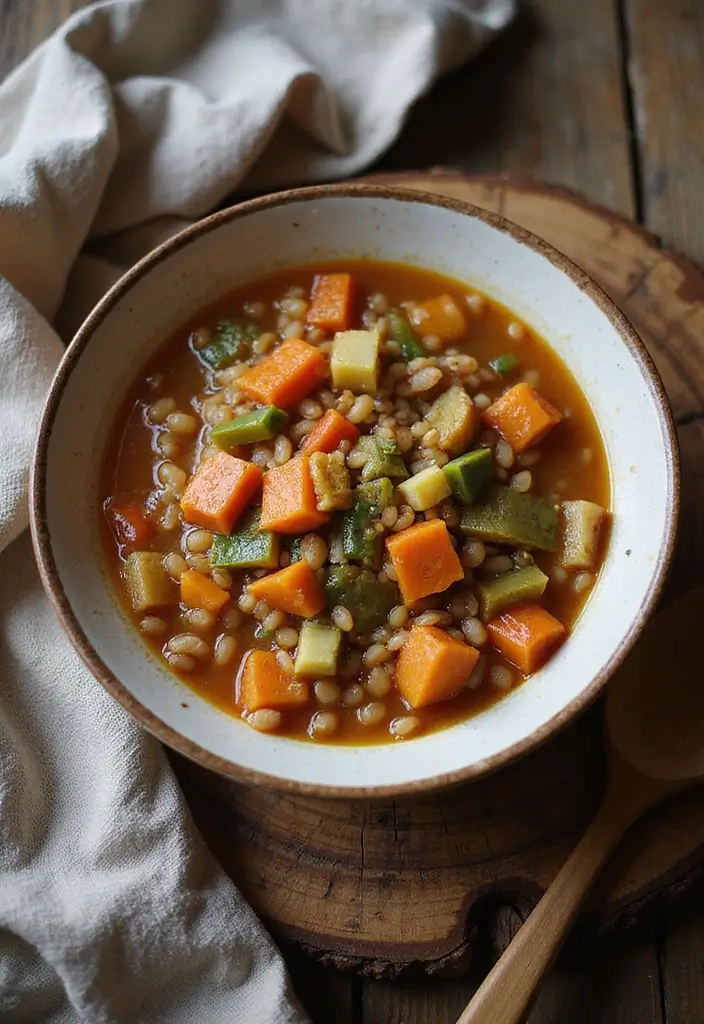 30 Best Soup Recipes Everyone Should Try Once - 4. Vegetable Barley Soup