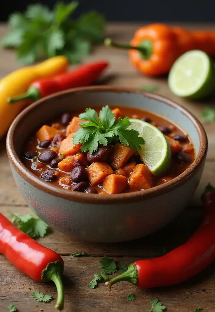 30 Best Soup Recipes Everyone Should Try Once - 9. Sweet Potato and Black Bean Chili