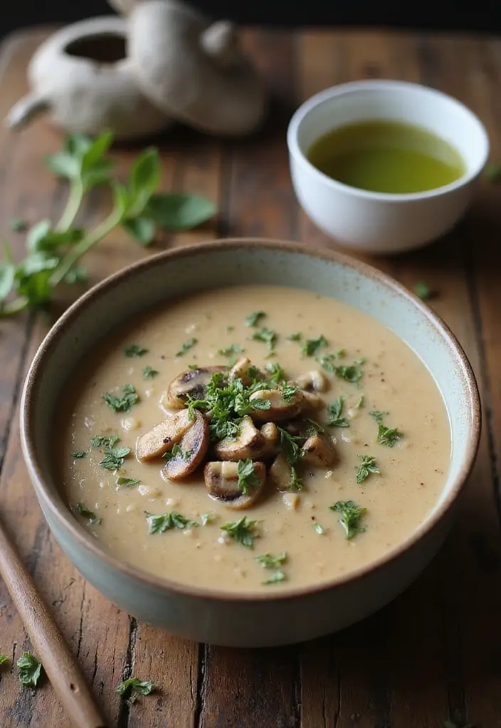 30 Bisque Soup Recipes That Feel Fancy Yet Easy - 19. Miso Mushroom Bisque