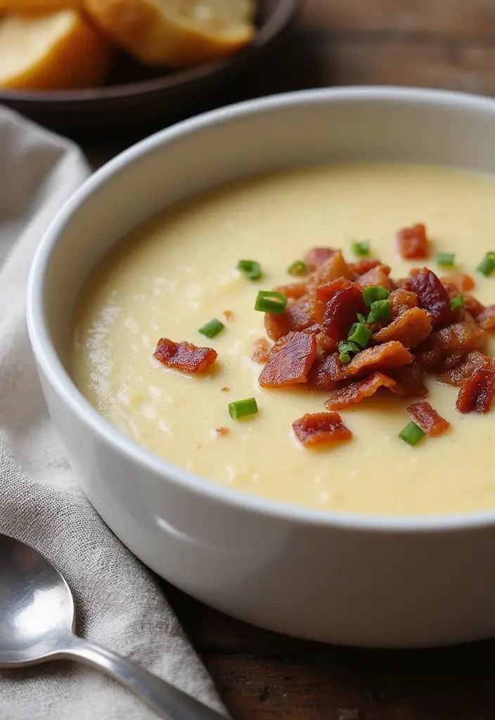30 Bisque Soup Recipes That Feel Fancy Yet Easy - 23. Bacon Potato Bisque