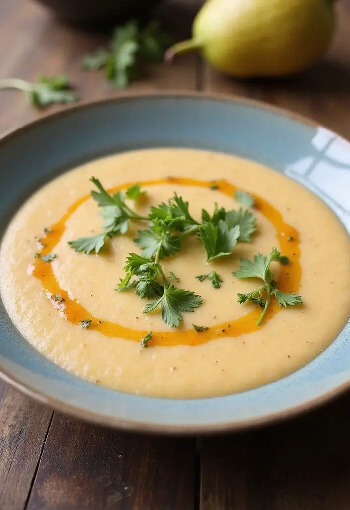 30 Bisque Soup Recipes That Feel Fancy Yet Easy - 29. Parsnip and Pear Bisque