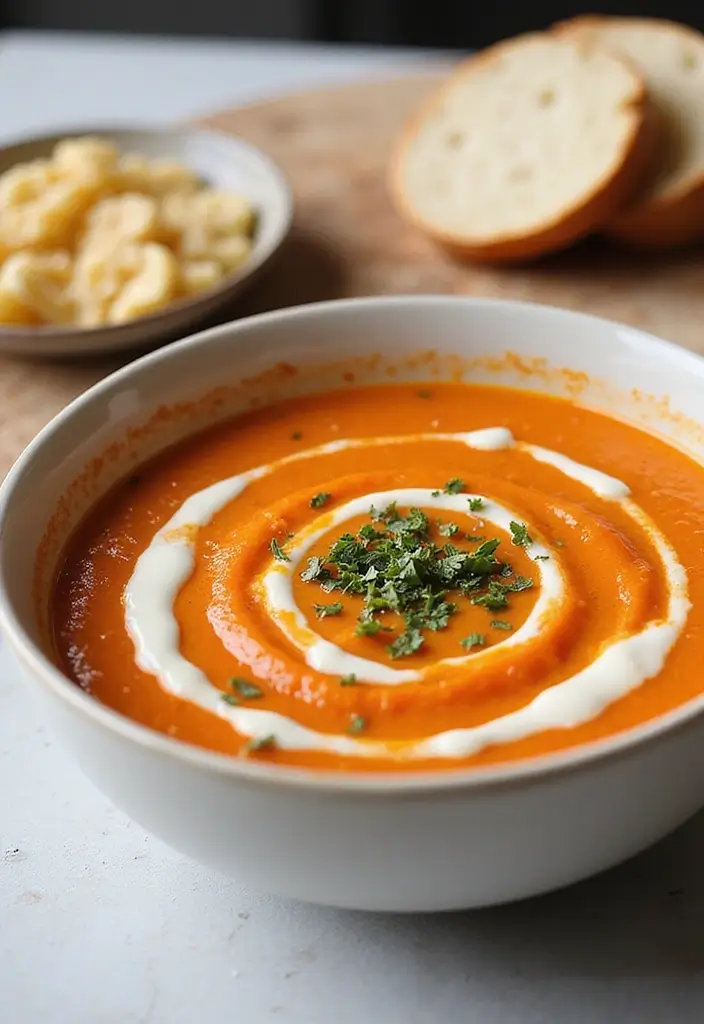 30 Bisque Soup Recipes That Feel Fancy Yet Easy - 3. Roasted Red Pepper Bisque