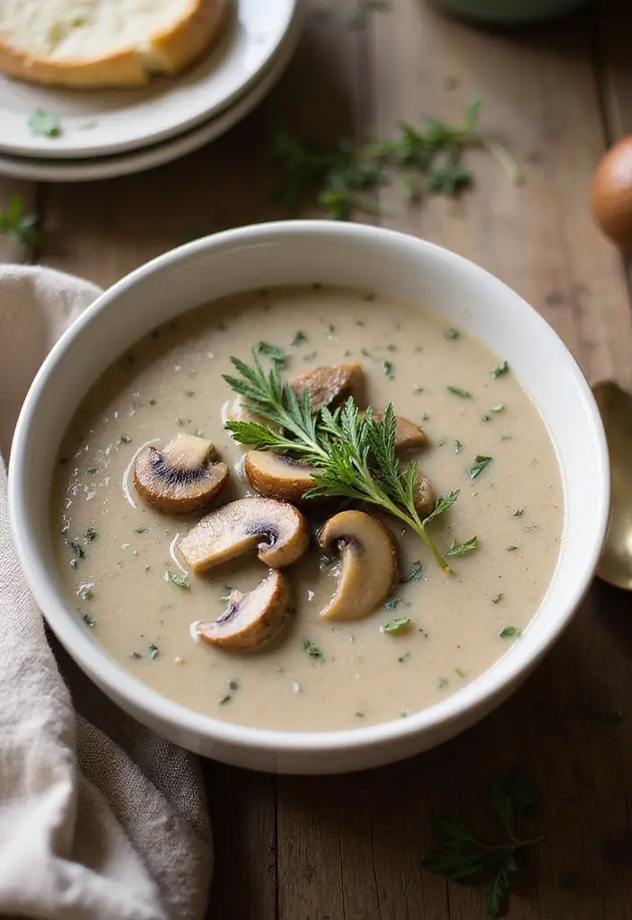 30 Bisque Soup Recipes That Feel Fancy Yet Easy - 5. Creamy Mushroom Bisque