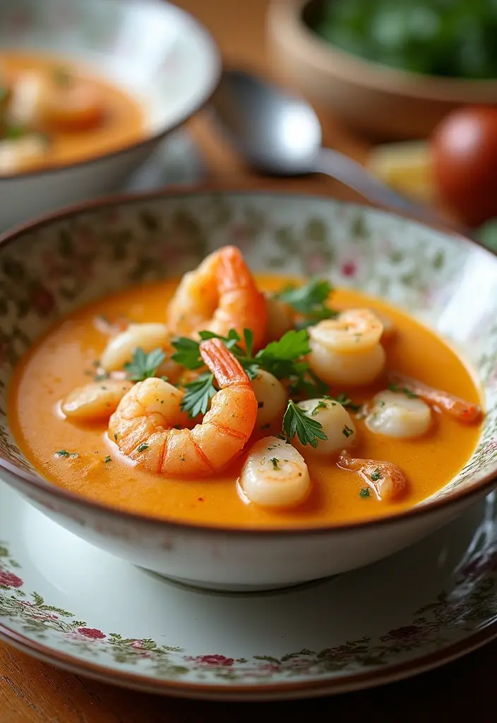 30 Bisque Soup Recipes That Feel Fancy Yet Easy - 7. Seafood Medley Bisque