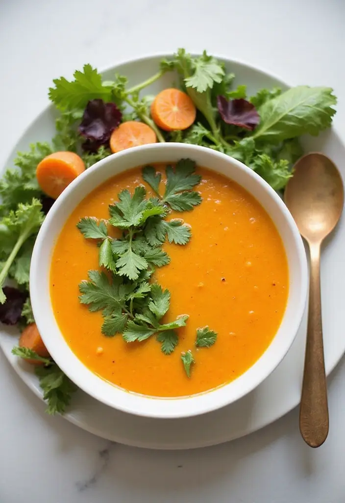 30 Bisque Soup Recipes That Feel Fancy Yet Easy - 9. Carrot Ginger Bisque
