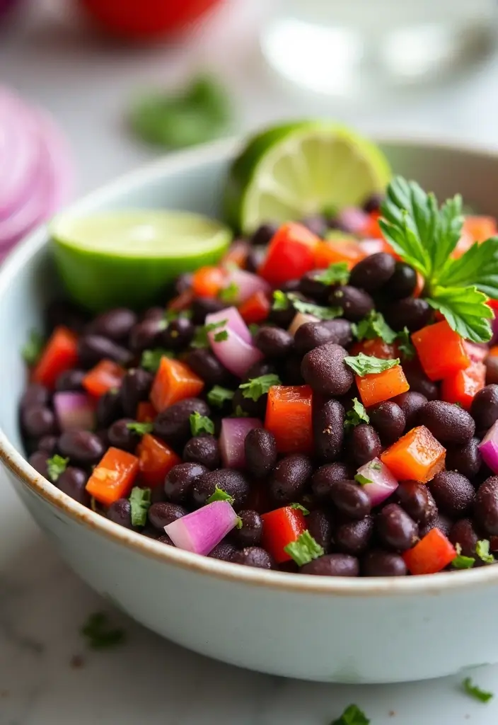 30 Black Bean Salad Recipes for a Protein-Packed Side - 1. Classic Black Bean Salad