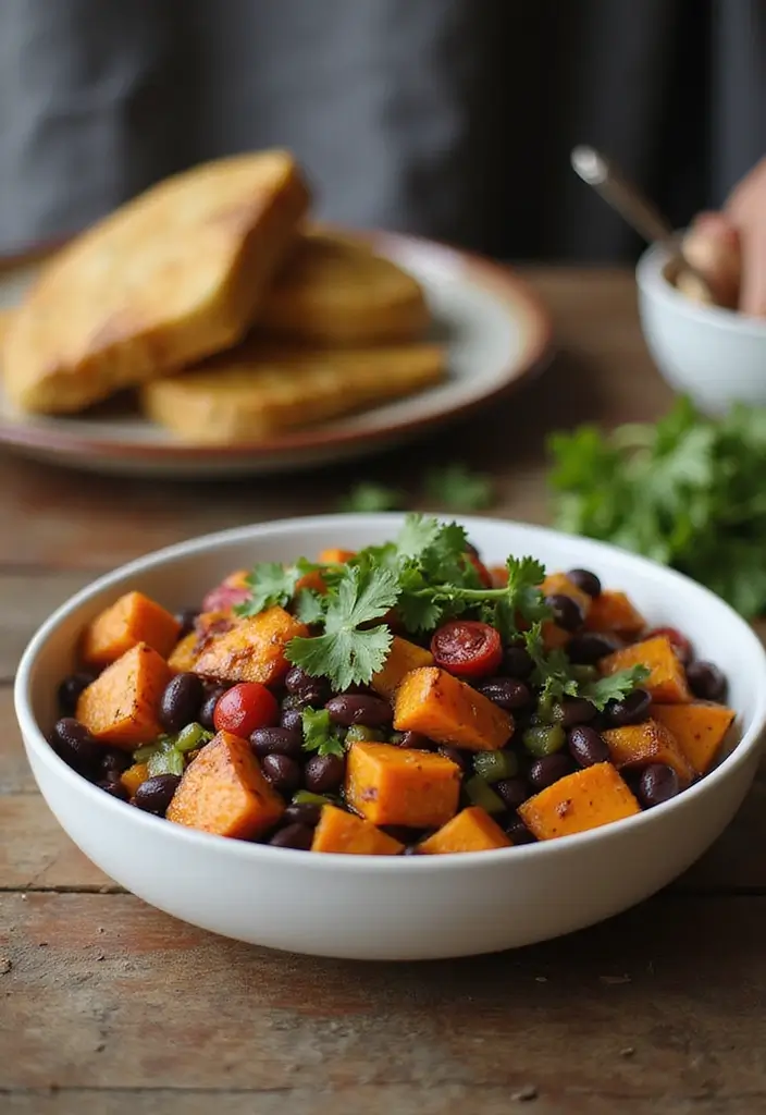 30 Black Bean Salad Recipes for a Protein-Packed Side - 11. Black Bean and Sweet Potato Salad
