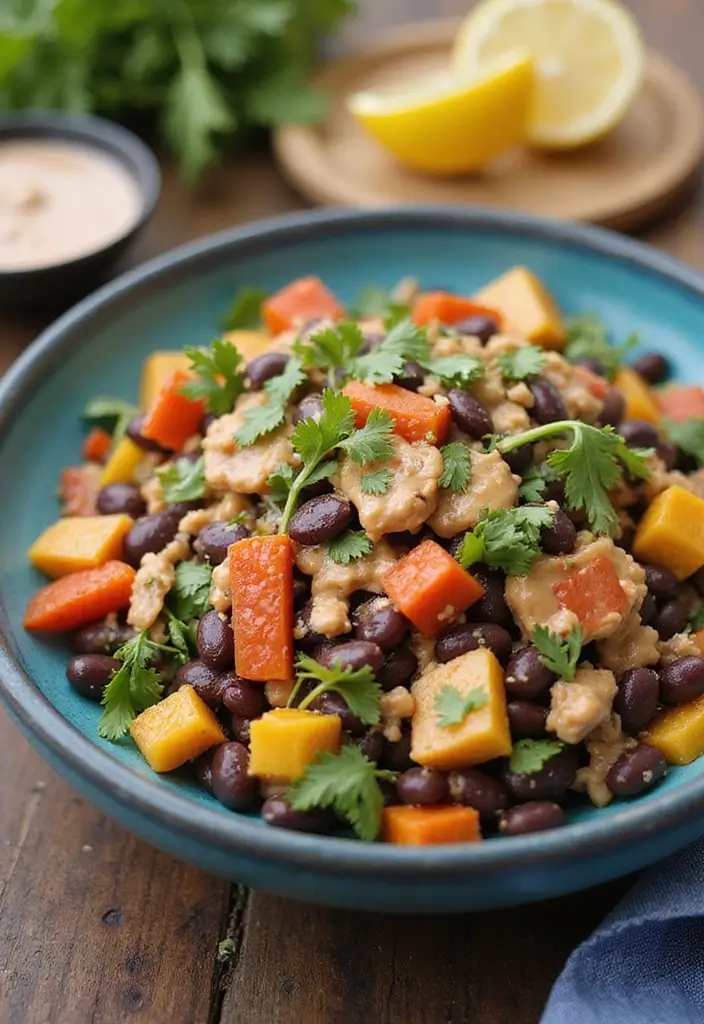 30 Black Bean Salad Recipes for a Protein-Packed Side - 13. Thai Black Bean Salad