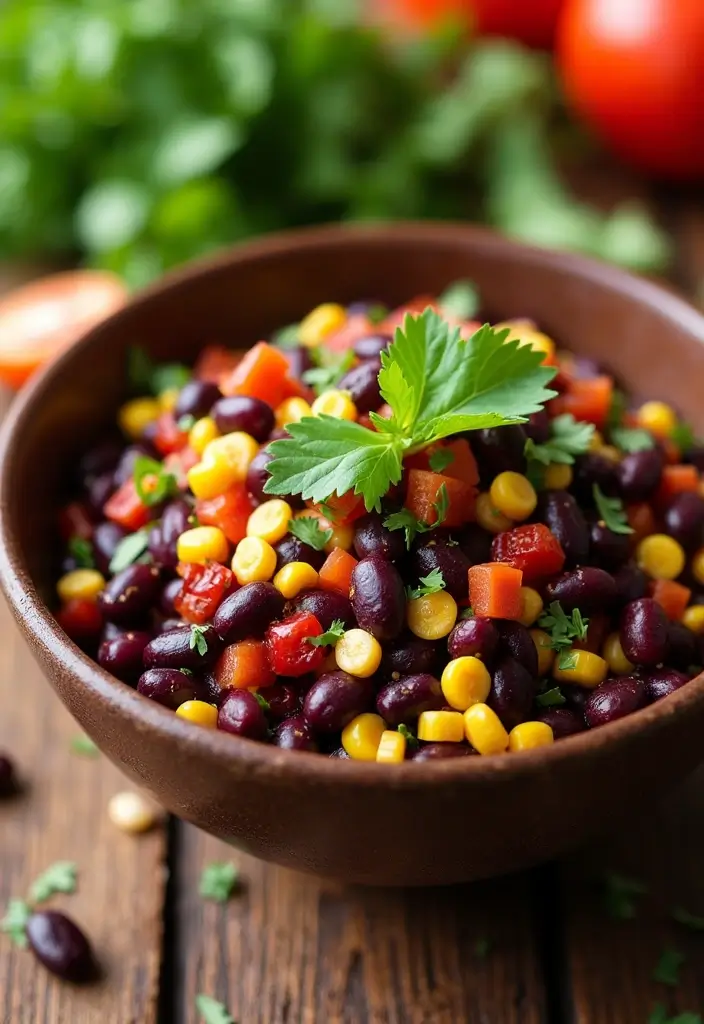 30 Black Bean Salad Recipes for a Protein-Packed Side - 4. Spicy Chipotle Black Bean Salad