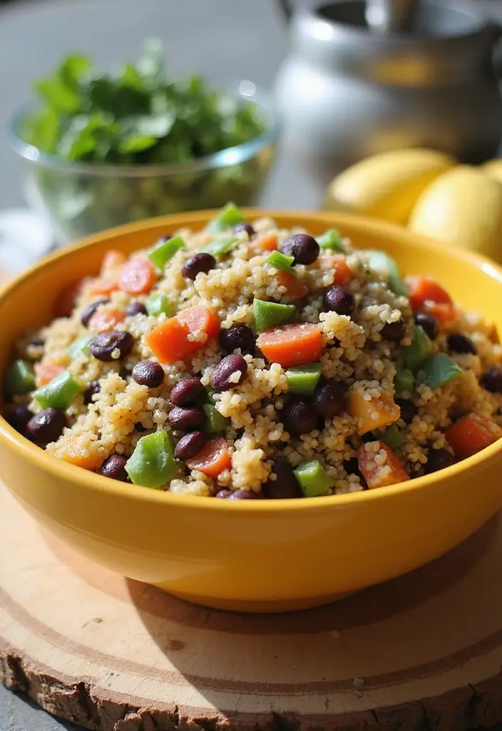 30 Black Bean Salad Recipes for a Protein-Packed Side - 5. Quinoa Black Bean Salad