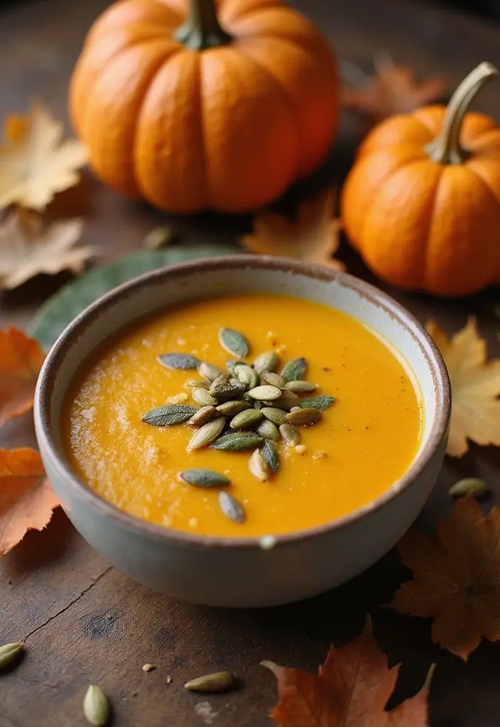 30 Blended Soup Recipes for Smooth Silky Comfort 158 30 Blended Soup Recipes for Smooth Silky Comfort - 24. Pumpkin and Sage Soup