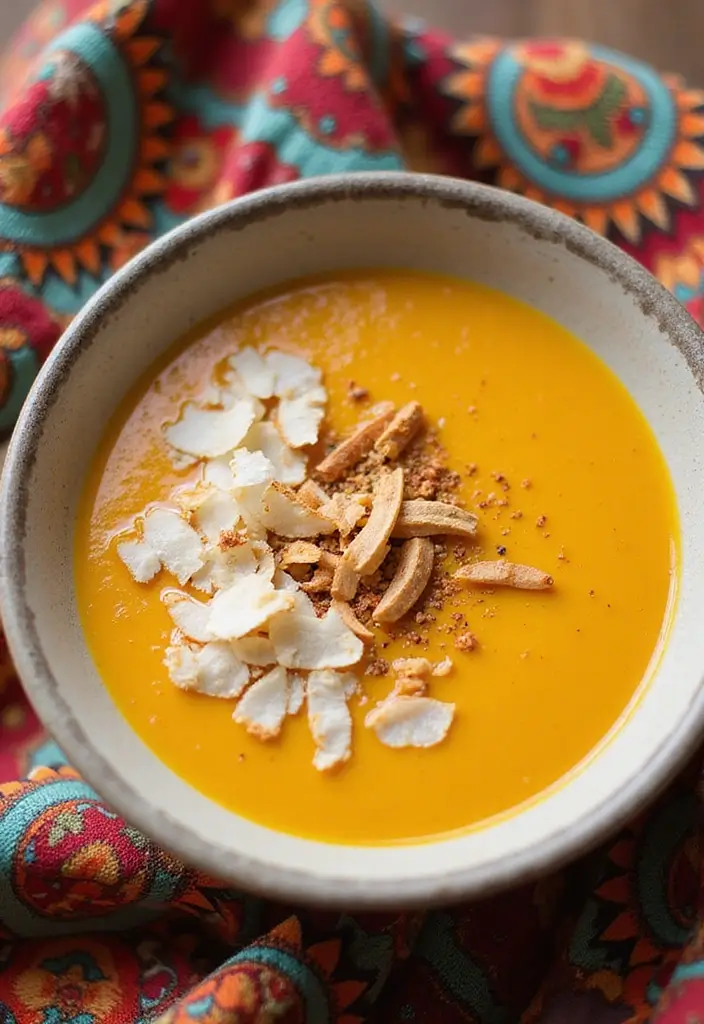 30 Blended Soup Recipes for Smooth Silky Comfort 172 30 Blended Soup Recipes for Smooth Silky Comfort - 26. Coconut Curry Butternut Squash Soup