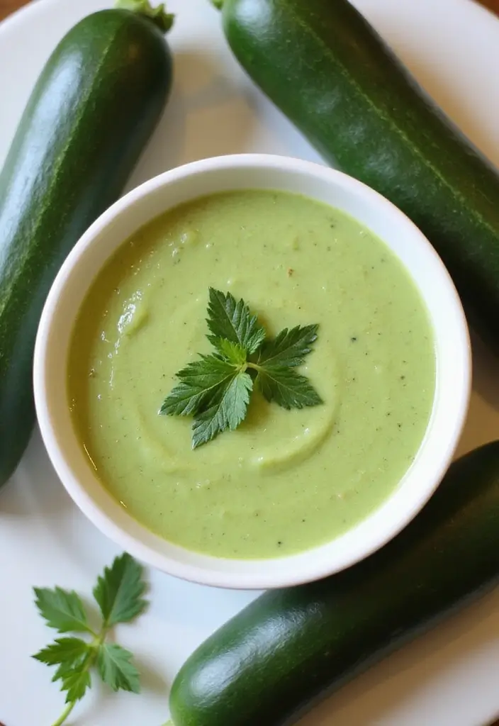 30 Blended Soup Recipes for Smooth Silky Comfort 48 30 Blended Soup Recipes for Smooth Silky Comfort - 8. Zucchini and Leek Soup