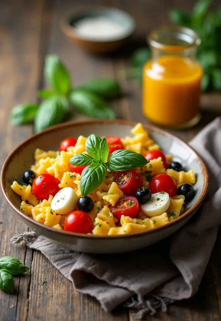 30 Bowtie Pasta Salad Recipes That Steal the Show - 1. Classic Italian Bowtie Pasta Salad