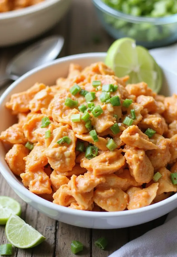 30 Bowtie Pasta Salad Recipes That Steal the Show - 29. Buffalo Chicken Bowtie Pasta Salad