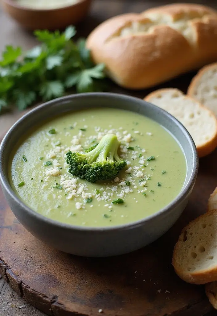 30 Broccoli Soup Recipes for Creamy Green Goodness 1 30 Broccoli Soup Recipes for Creamy Green Goodness - 1. Classic Creamy Broccoli Soup