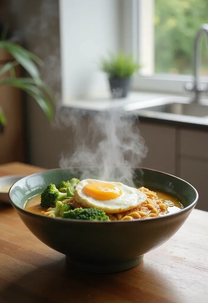 30 Broccoli Soup Recipes for Creamy Green Goodness 118 30 Broccoli Soup Recipes for Creamy Green Goodness - 18. Broccoli Ramen Soup