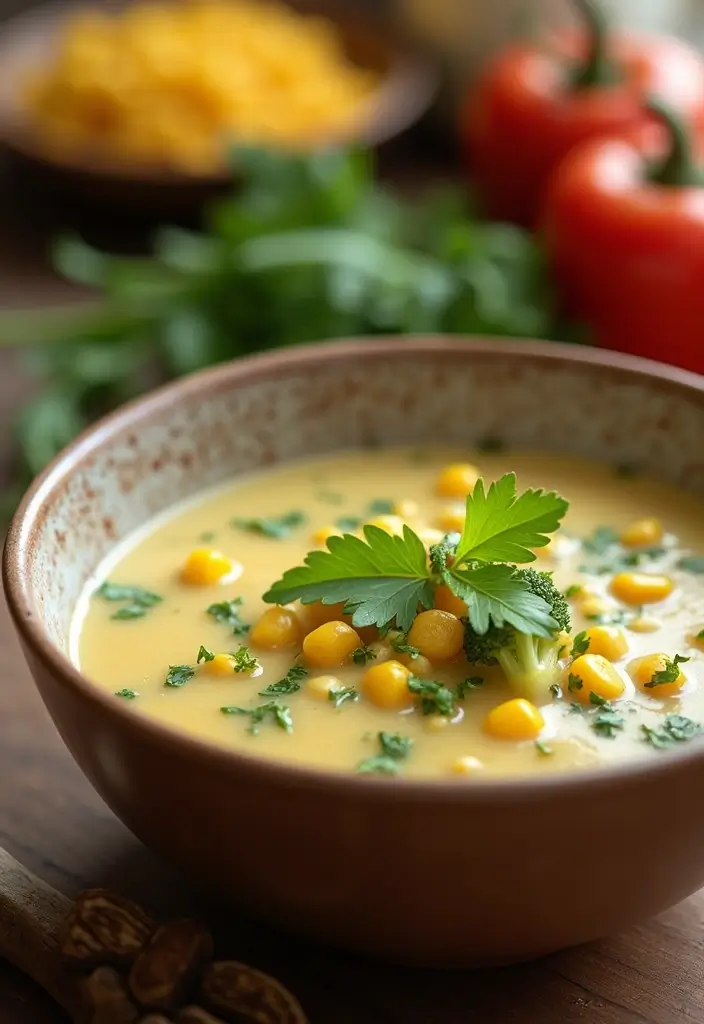 30 Broccoli Soup Recipes for Creamy Green Goodness 146 30 Broccoli Soup Recipes for Creamy Green Goodness - 22. Broccoli and Corn Chowder