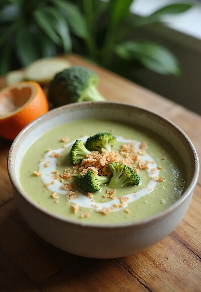 30 Broccoli Soup Recipes for Creamy Green Goodness 167 30 Broccoli Soup Recipes for Creamy Green Goodness - 25. Broccoli and Coconut Soup