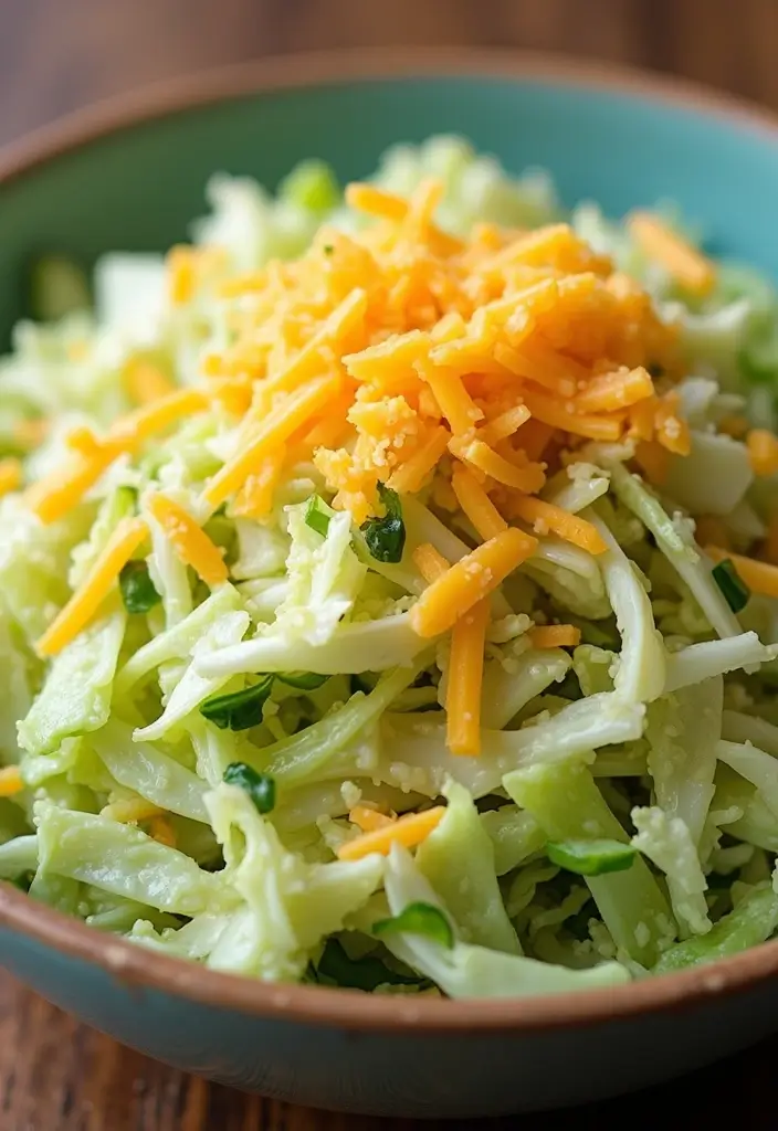 30 Cabbage Salad Recipes for a Light Crunchy Bite - 28. Cabbage and Cheese Salad