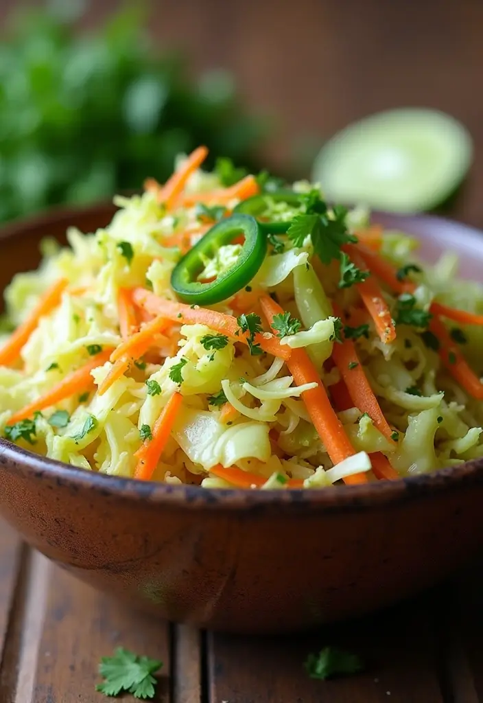30 Cabbage Salad Recipes for a Light Crunchy Bite - 4. Spicy Cabbage Salad