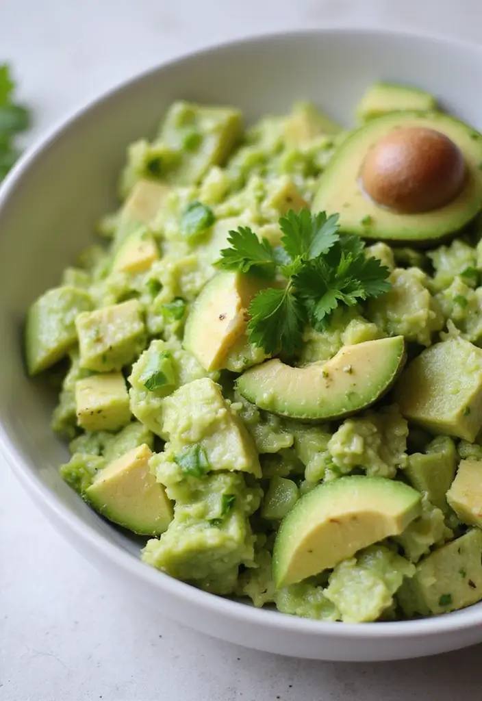 30 Cabbage Salad Recipes for a Light Crunchy Bite - 8. Creamy Avocado Cabbage Salad