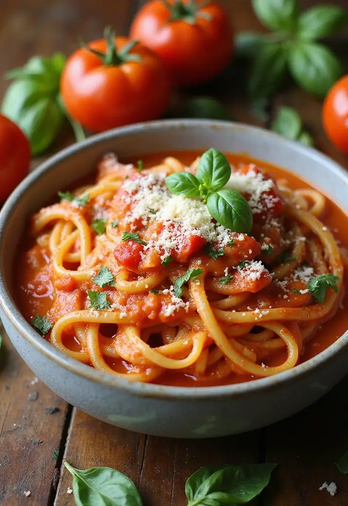 30 Campbell’s Soup Recipes You Can Make at Home - 1. Creamy Tomato Basil Pasta