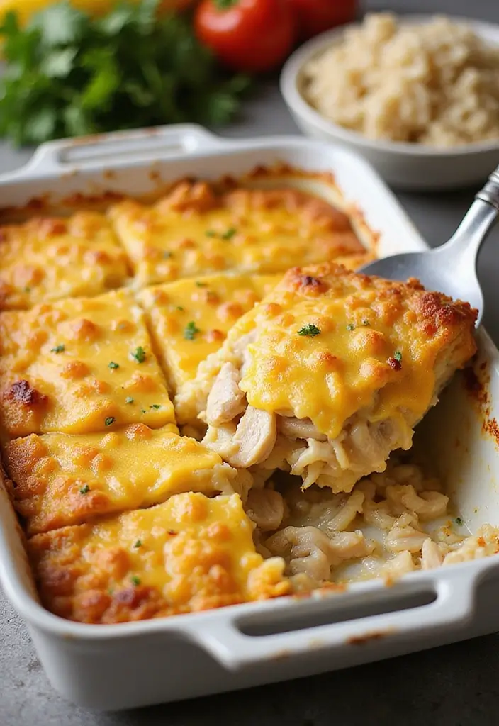 30 Campbell’s Soup Recipes You Can Make at Home - 2. Chicken and Rice Casserole