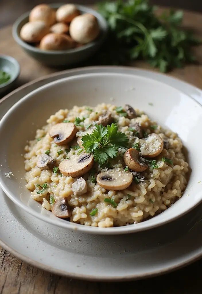 30 Campbell’s Soup Recipes You Can Make at Home - 6. Creamy Mushroom Risotto