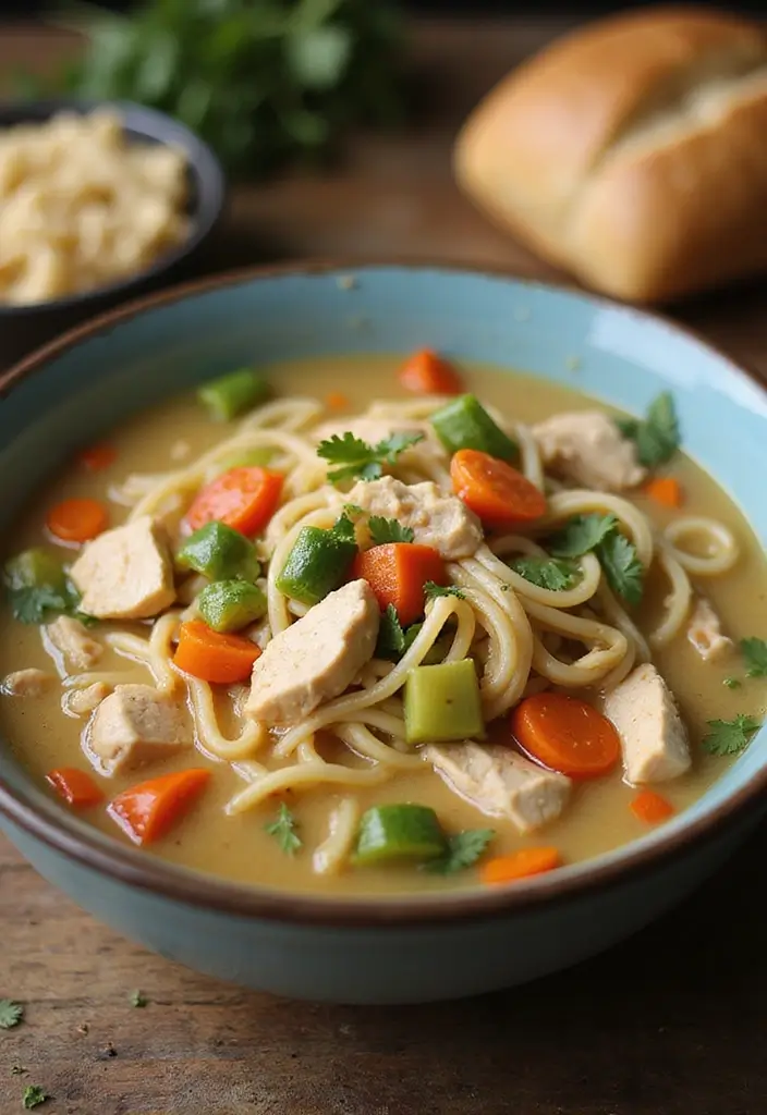 30 Campbell’s Soup Recipes You Can Make at Home - 9. Creamy Chicken Noodle Soup