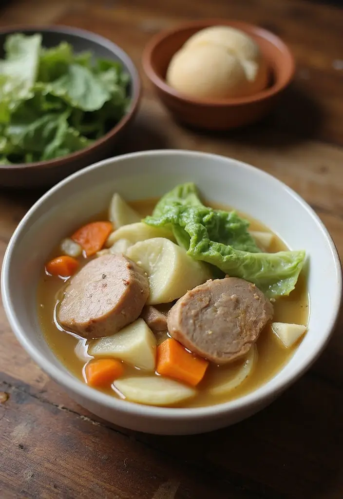 30 Carnivore Soup Recipes Packed with Protein - 9. Pork and Cabbage Soup
