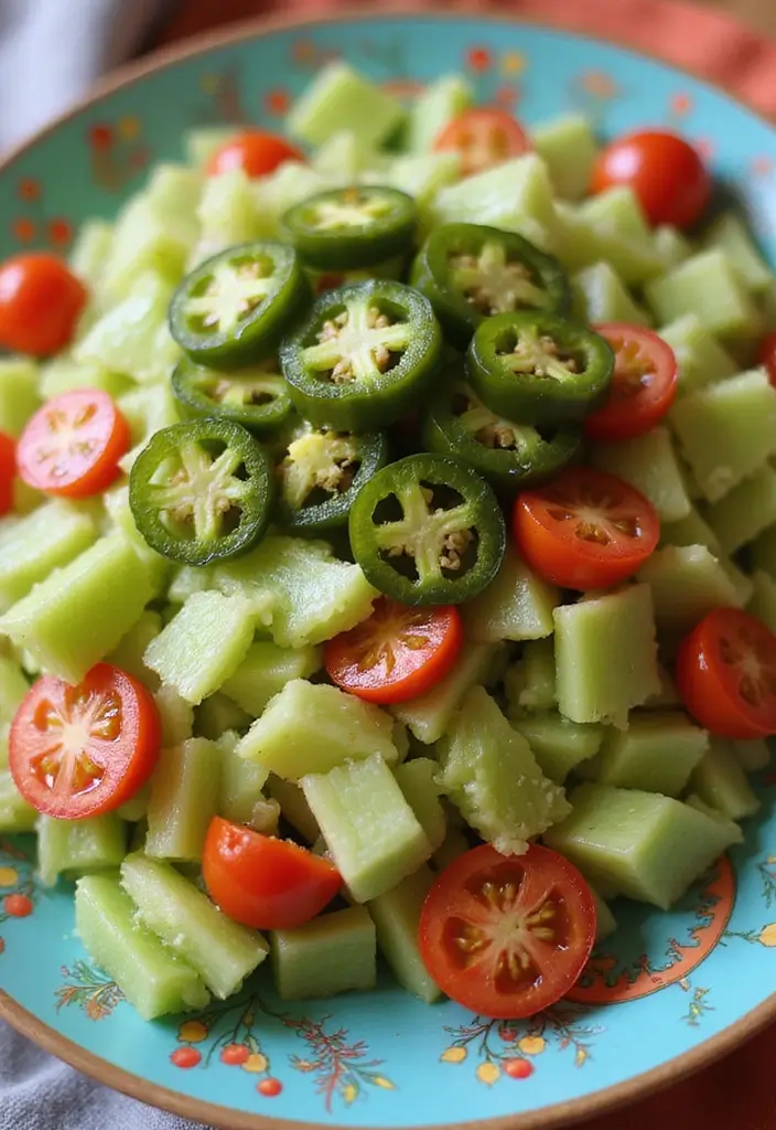30 Celery Salad Recipes That Are Crisp and Refreshing - 13. Spicy Celery Salad