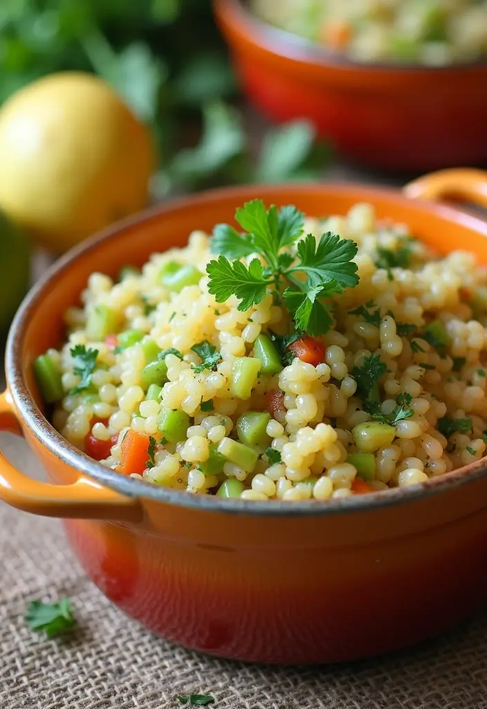30 Celery Salad Recipes That Are Crisp and Refreshing - 24. Celery and Couscous Salad