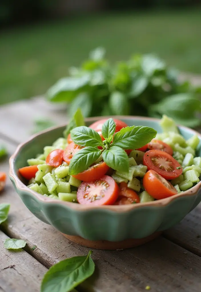 30 Celery Salad Recipes That Are Crisp and Refreshing - 3. Celery and Tomato Salad
