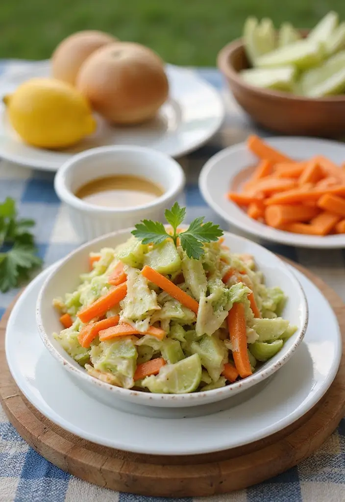 30 Celery Salad Recipes That Are Crisp and Refreshing - 4. Celery and Carrot Slaw