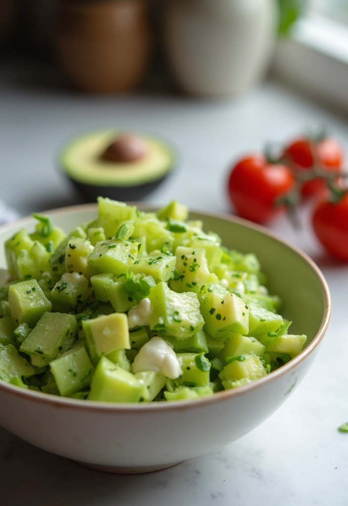 30 Celery Salad Recipes That Are Crisp and Refreshing - 5. Celery and Avocado Salad