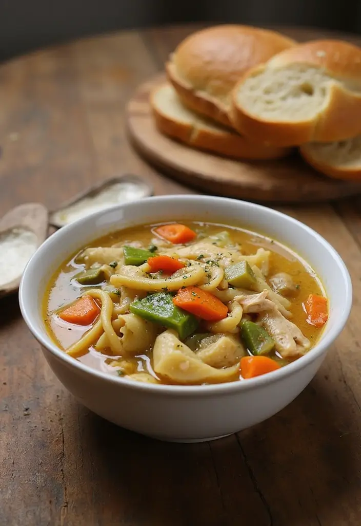 30 Cheap Soup Recipes That Taste Surprisingly Gourmet 56 30 Cheap Soup Recipes That Taste Surprisingly Gourmet - 10. Classic Chicken Noodle Soup