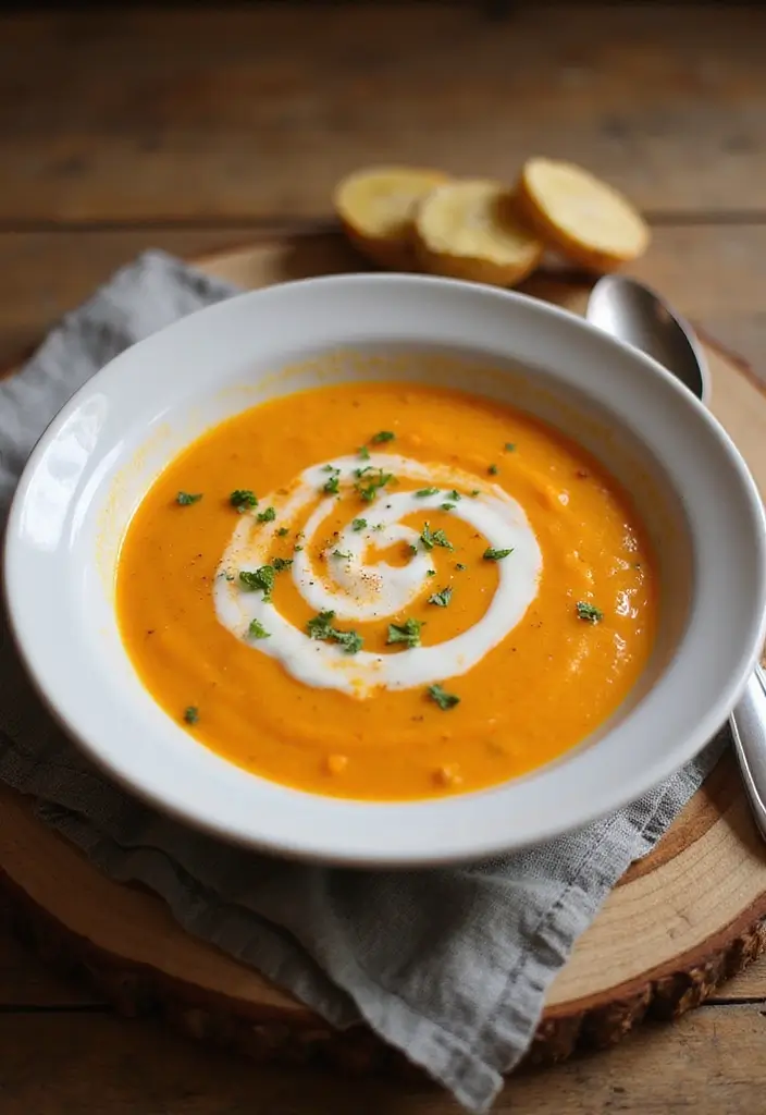 30 Cheap Soup Recipes That Taste Surprisingly Gourmet 94 30 Cheap Soup Recipes That Taste Surprisingly Gourmet - 16. Carrot Ginger Soup