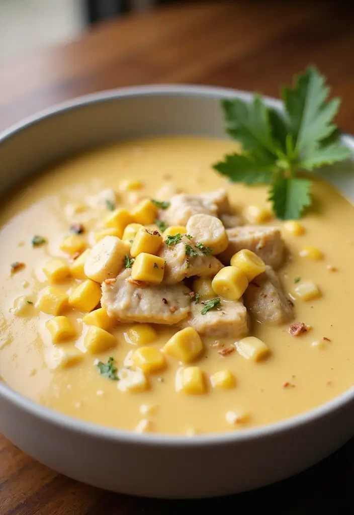 30 Chicken Broth Soup Recipes That Heal and Nourish - 18. Chicken and Corn Chowder
