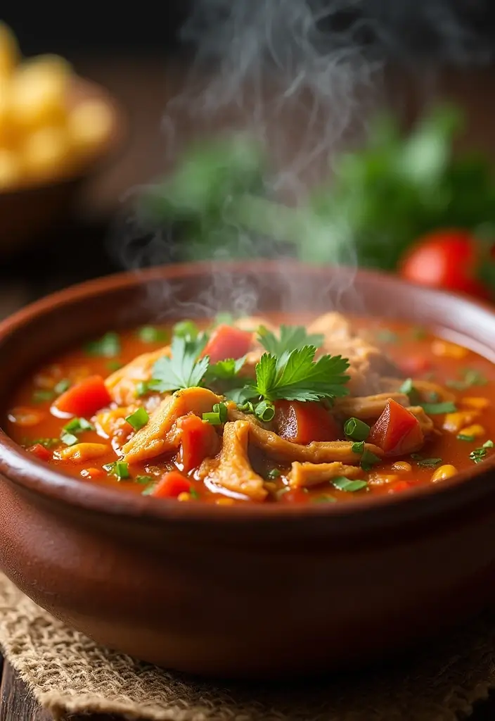 30 Chicken Broth Soup Recipes That Heal and Nourish - 20. Chicken Fajita Soup