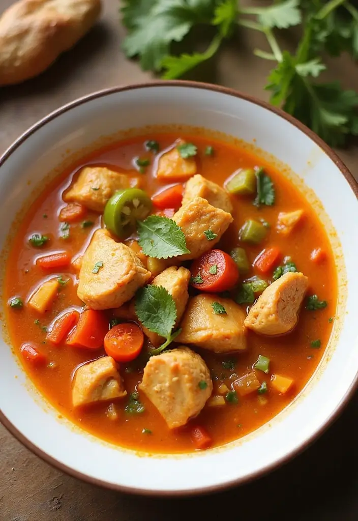 30 Chicken Broth Soup Recipes That Heal and Nourish - 23. Chicken and Bell Pepper Soup