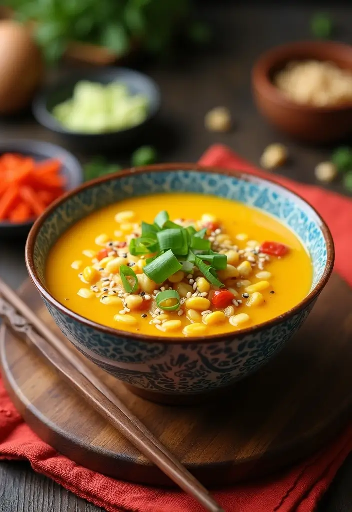 30 Chicken Corn Soup Recipes for Sweet and Savory Bowls 144 30 Chicken Corn Soup Recipes for Sweet and Savory Bowls - 22. Asian-Inspired Chicken Corn Soup