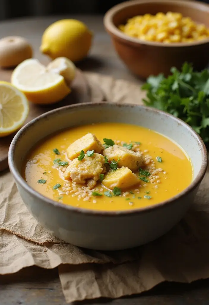 30 Chicken Corn Soup Recipes for Sweet and Savory Bowls 198 30 Chicken Corn Soup Recipes for Sweet and Savory Bowls - 30. Chicken Corn Soup with Grains