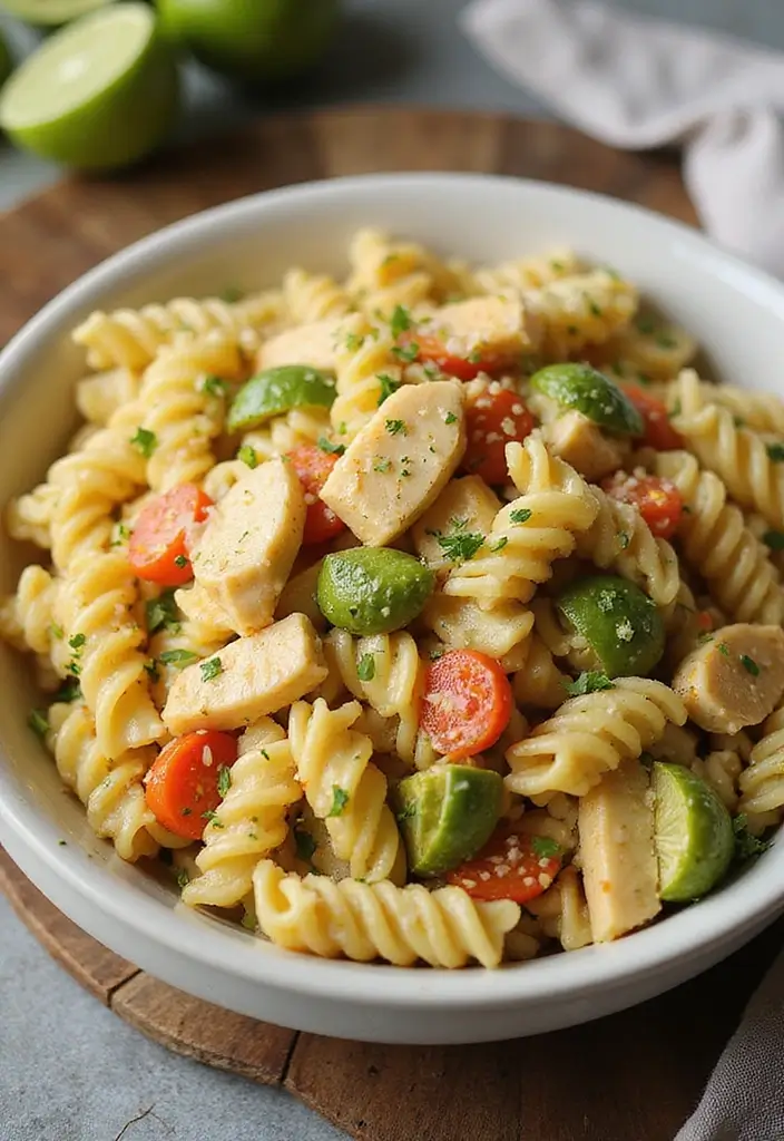 30 Chicken Pasta Salad Recipes for Easy Dinners - 17. Honey Mustard Chicken Pasta Salad