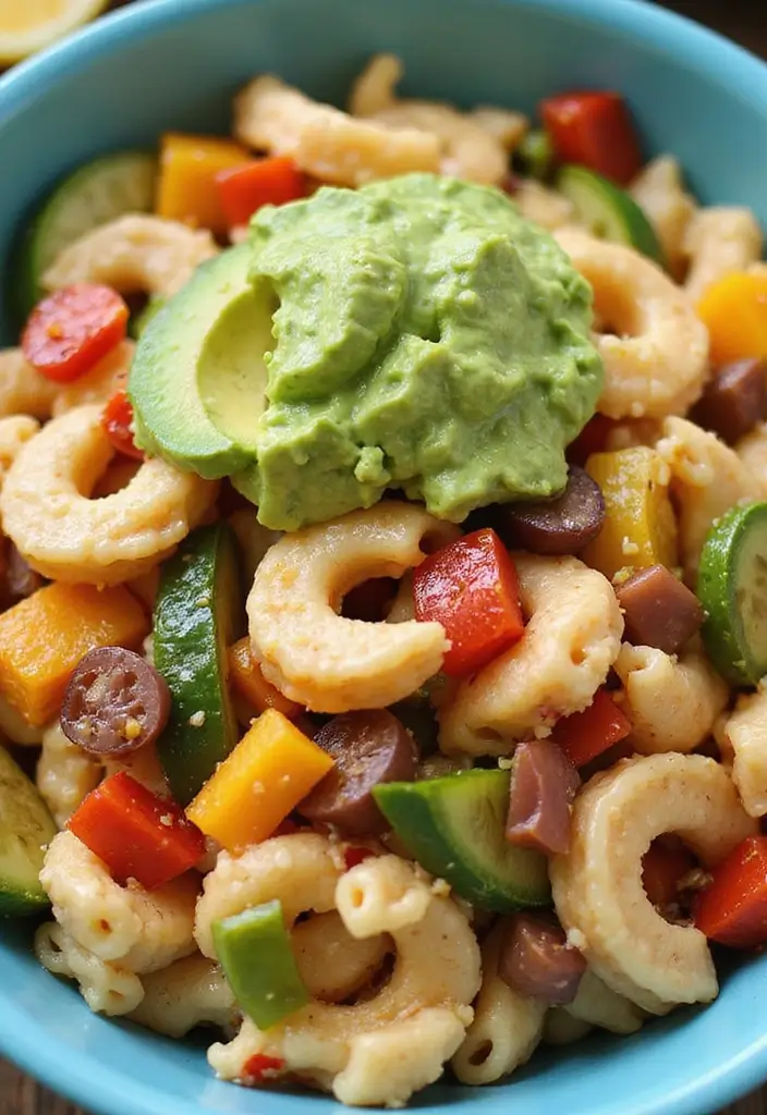 30 Chicken Pasta Salad Recipes for Easy Dinners - 3. Southwest Chicken Pasta Salad