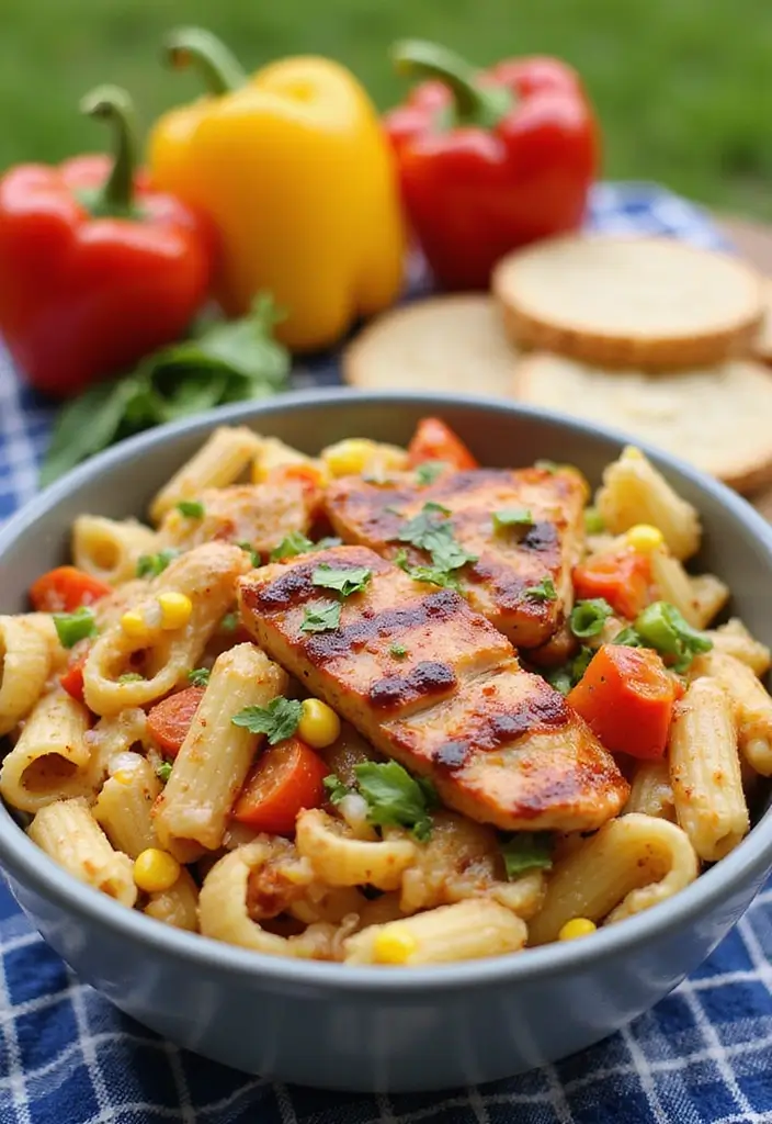 30 Chicken Pasta Salad Recipes for Easy Dinners - 6. BBQ Chicken Pasta Salad