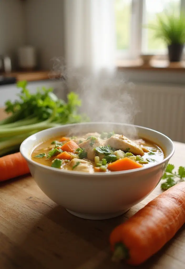 30 Chicken Vegetable Soup Recipes Full of Comfort - 1. Classic Chicken Vegetable Soup